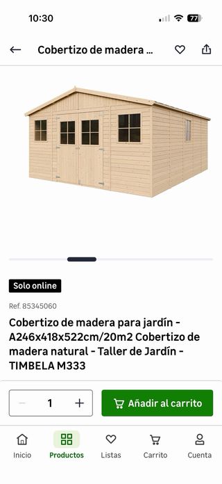 Terreno rústico 500 m2