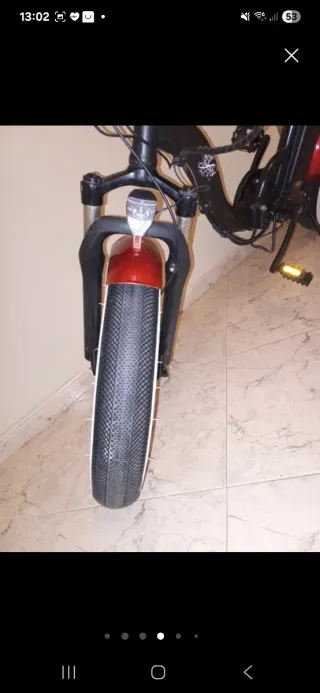 Bicicleta Eléctrica Fat Bike Seminueva