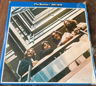 4 Vinilos The Beatles 1962-1966 Rojo y Azul