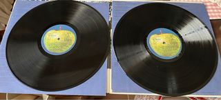 4 Vinilos The Beatles 1962-1966 Rojo y Azul