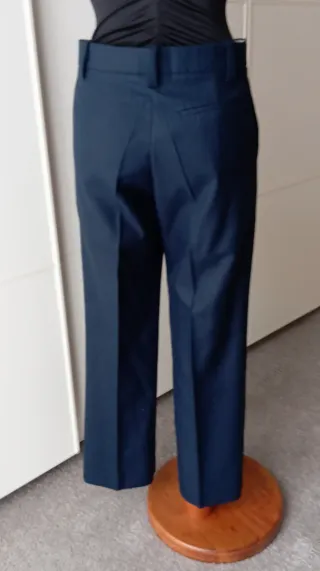 Pantaloni vintage da uomo blu
