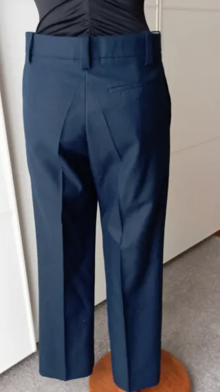 Pantaloni vintage da uomo blu