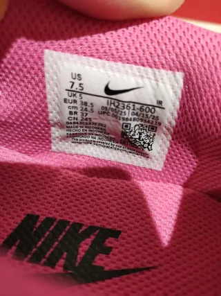 T. 38,5 Zapatillas W Nike Cortez