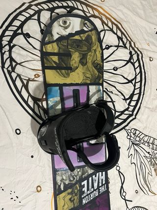 Tabla Snowboard Burton Hate + Fijaciones