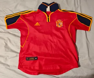 Camiseta España Retro Adidas 2000