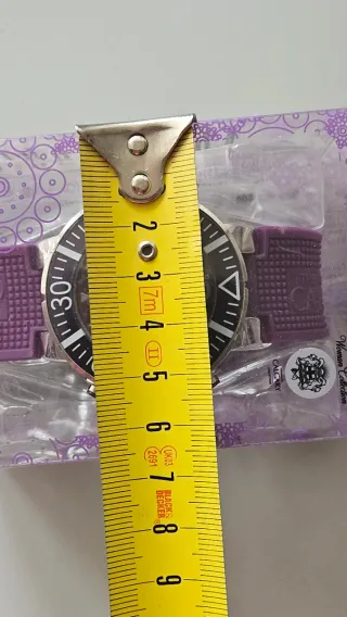 Reloj Calgary Morado y Plateado