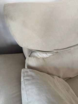 Sofá Chaiselongue 4 Plazas Beige