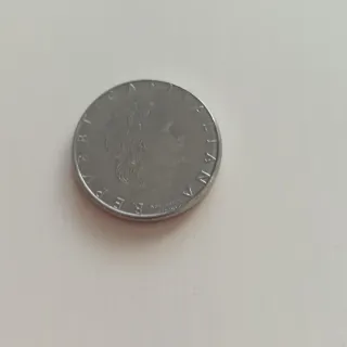 Moneta 50 lire micro