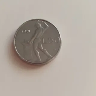 Moneta 50 lire micro