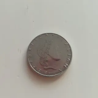 Moneta 50 lire micro
