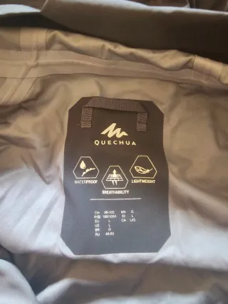 Chaqueta térmica Quechua negra