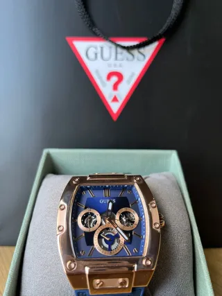 Reloj Guess Azul y Dorado