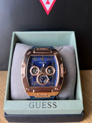 Reloj Guess Azul y Dorado