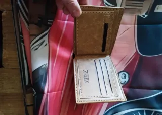 Portafoglio The Legend of Zelda marrone e grigio