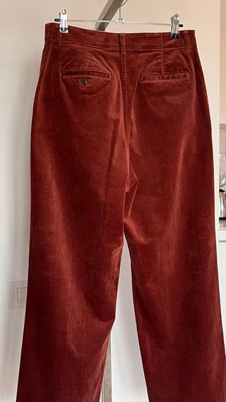 Uniqlo Pantalón corduroy tabaco T.36