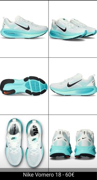 Zapatillas Nike Vomero 18 - Talla 40