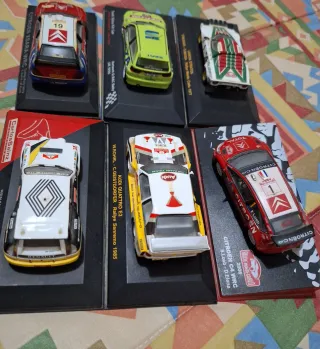 Colección Rally 1:43 (6 coches)