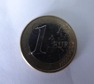 Moneda Euro con Error