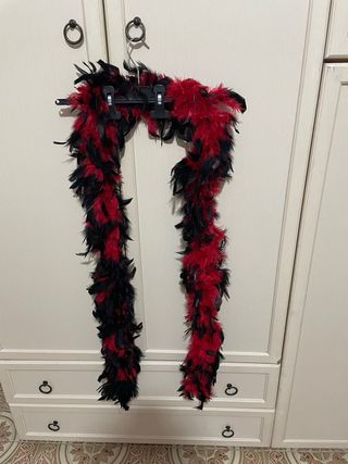 Abito Carnevale Anni '20 Rosso Nero