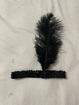 Abito Carnevale Anni '20 Rosso Nero