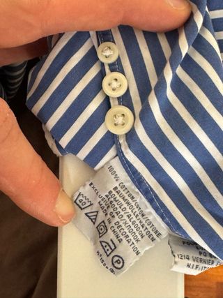 Camisa Polo Ralph Lauren Rayas Azul Blanco