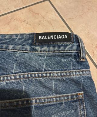 Jeans Balenciaga Monogram all over