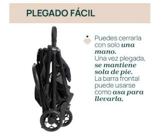 KikkaBoo Silla de Paseo Ligera CIELA, Carrito