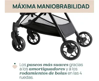 KikkaBoo Silla de Paseo Ligera CIELA, Carrito