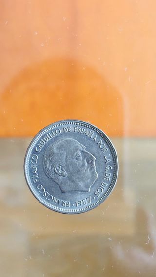 Moneda 50 Pesetas 1957 Estrella 58