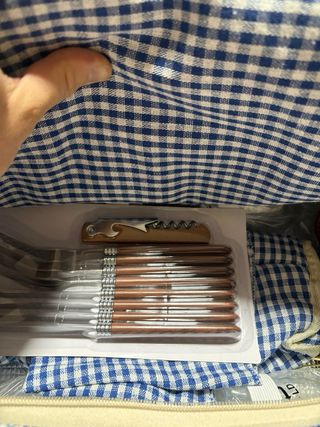 Set Cesto Picnic Vimini 2-4 Pers. Frigo