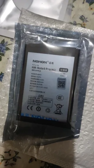 Batteria Nohon BN53 Note9 Pro 4G + kit riparazione