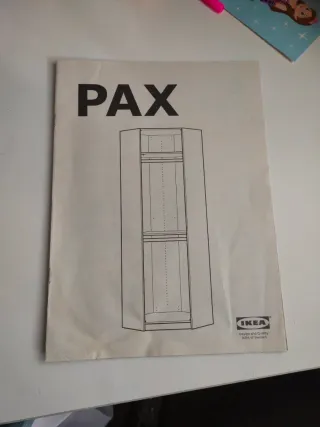 Armario Esquinero Blanco de Ikea