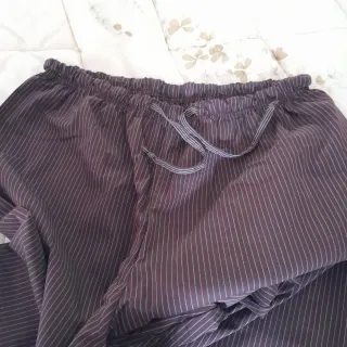 Pantaloni pigiama a righe