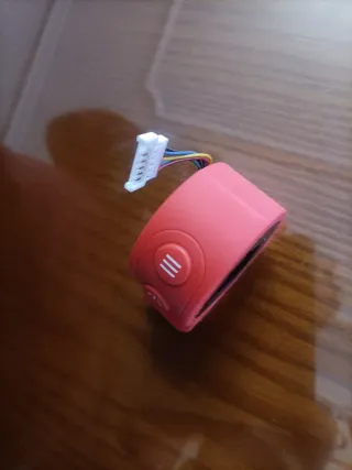 Acelerador Patinete Eléctrico Rojo