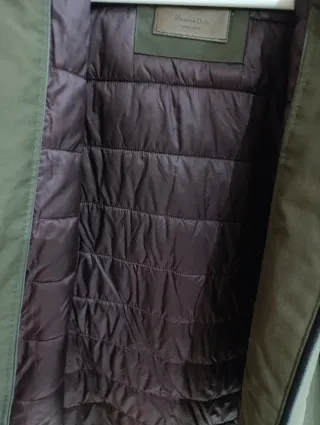 Parka Massimo Dutti Verde Oliva