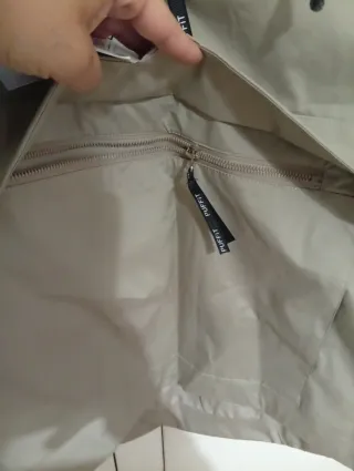 Gabardina impermeable ligera mujer