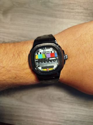 Reloj Nautilus Negro 42mm Nuevo