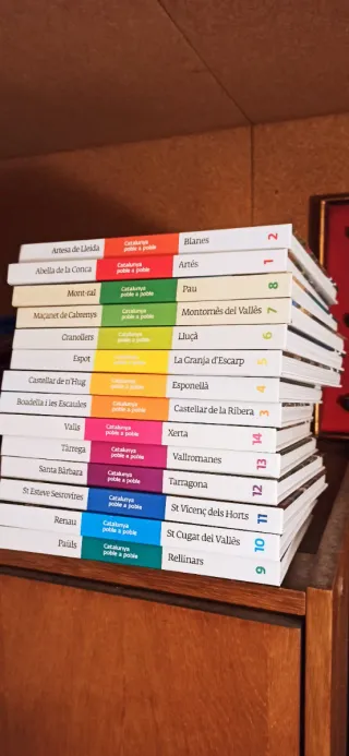 14 libres  de Catalunya poble a poble.
