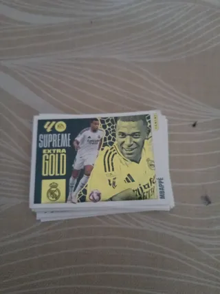 Cromo Panini Mbappé Extra Gold