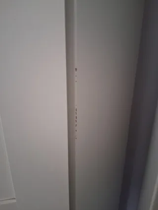 Armario esquinero blanco madera PAX.