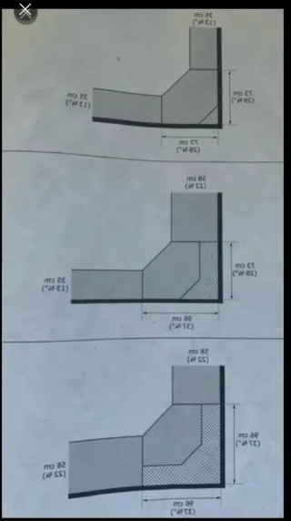 Armario esquinero blanco madera PAX.