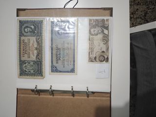 Álbum de billetes de colección