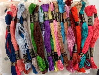 Lote Hilos Bordar Variados