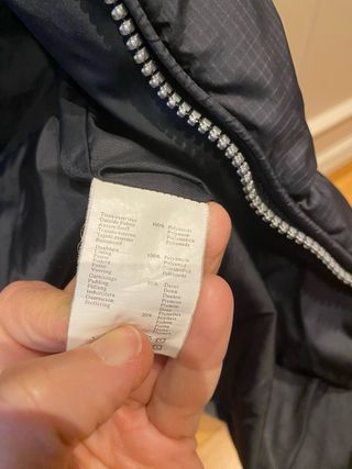 Chaleco plumífero Quechua negro