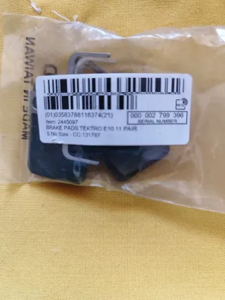 Pastillas Freno Tektro E10.11 MTB