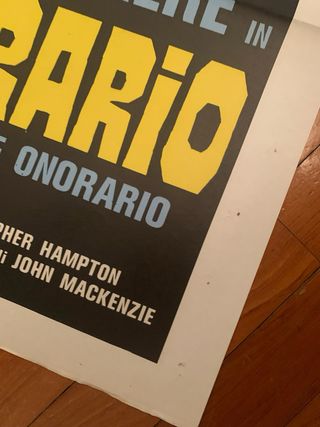 Manifesto Il Console Onorario