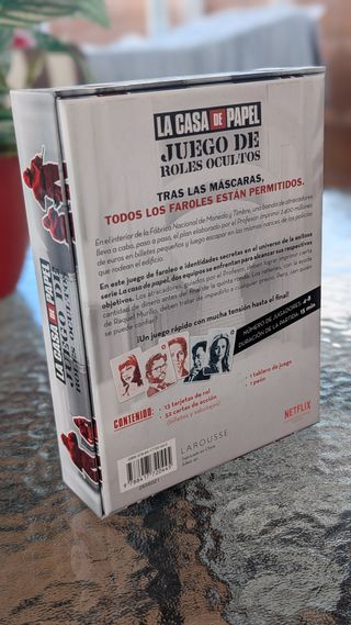 Juego de mesa LA CASA DE PAPEL: ROLES OCULTOS