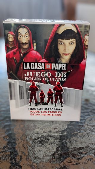 Juego de mesa LA CASA DE PAPEL: ROLES OCULTOS