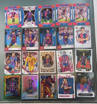 Lote Tarjetas FC Barcelona