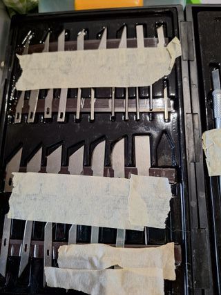 Set Coltelli Tagliabalsa con Accessori